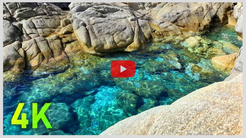 4K Sea Sound of an Exotic Beach and Crystal Clear Emerald Water to Meditate, Relax and Sleep