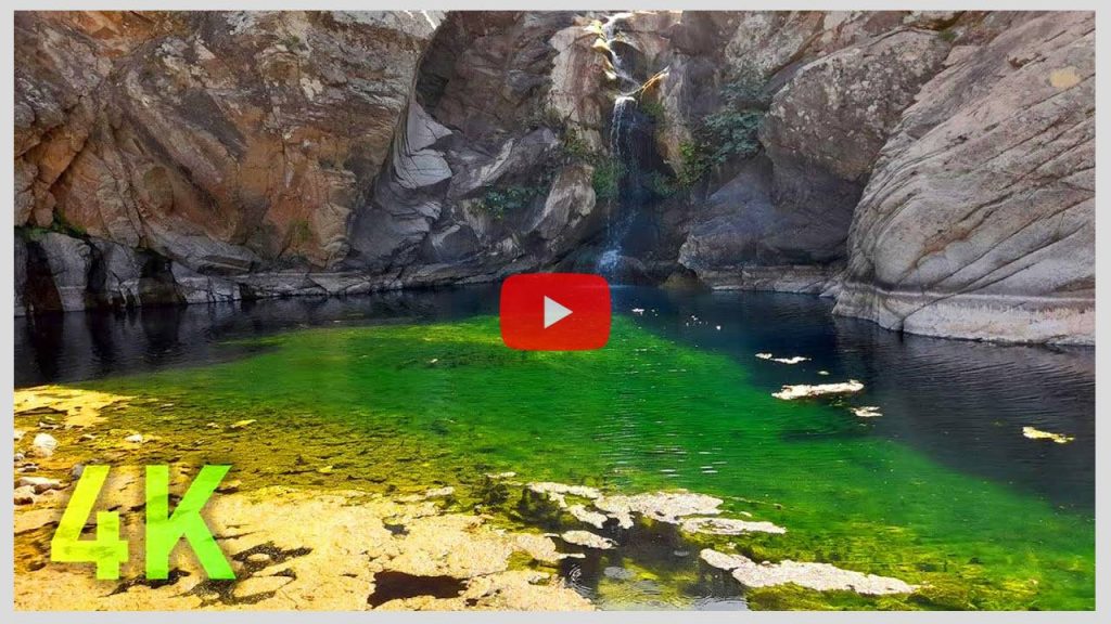 4K Soothing Sound of a small Waterfall for Relaxation, Meditation, Sleep, Releasing Stress