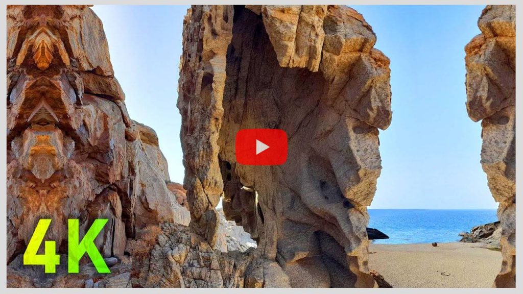 4K Soothing Sea Sound on a Strange Beach to Sleep, Relax and Meditate Deeply