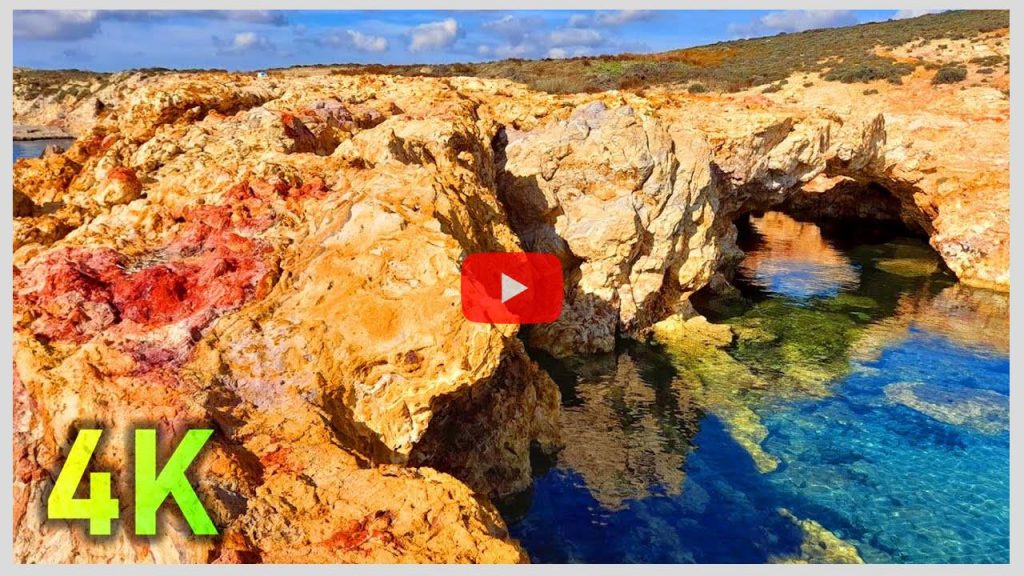 4K Soothing Sea and Sea Cave Sound for Deep Relaxation, Meditation, Stress Relief