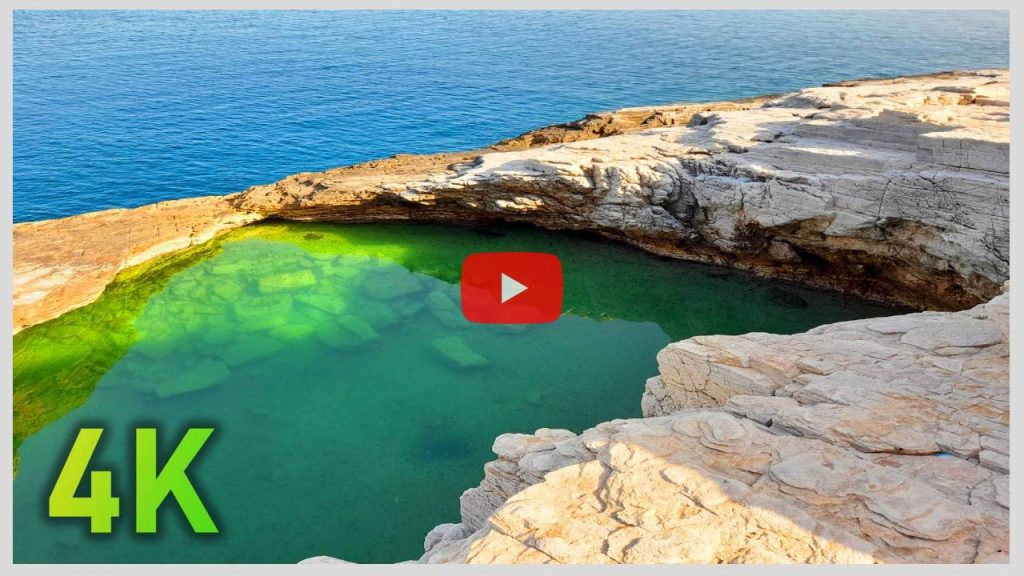 4K Gentle Sound of the Sea and a Lagoon for Deep Sleep, Relaxation, and Meditation